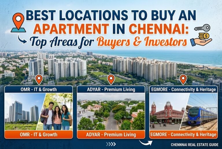 Best location to buy apartment in Chennai